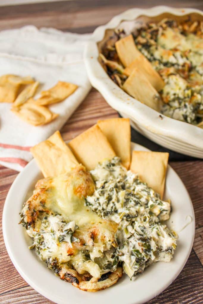 Crab Spinach Artichoke Dip