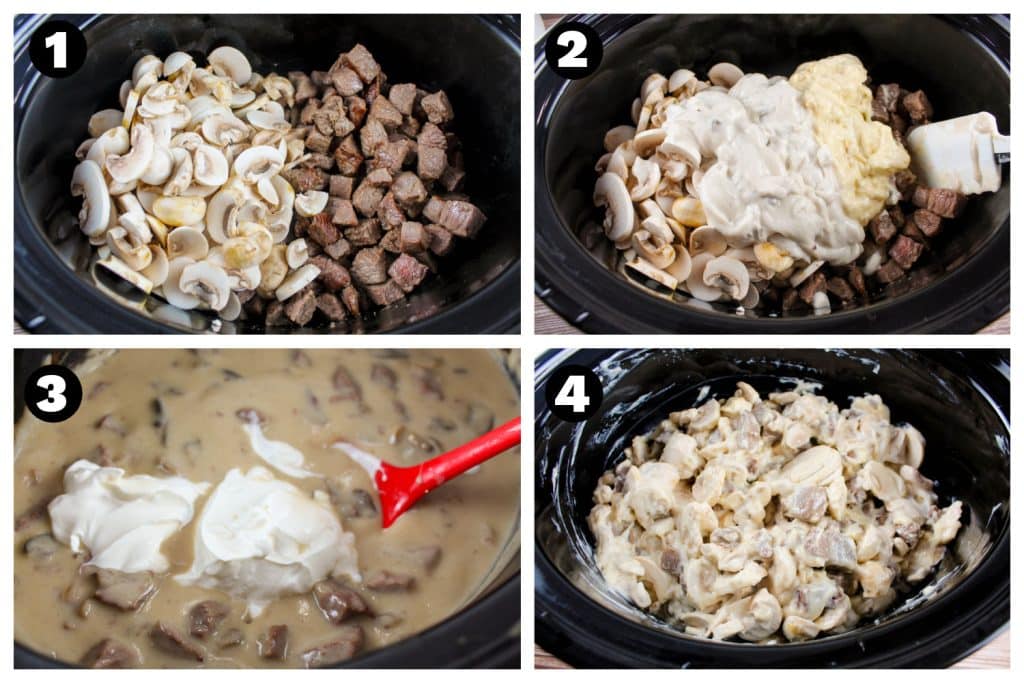 5 Ingredient Crock Pot Beef Stroganoff