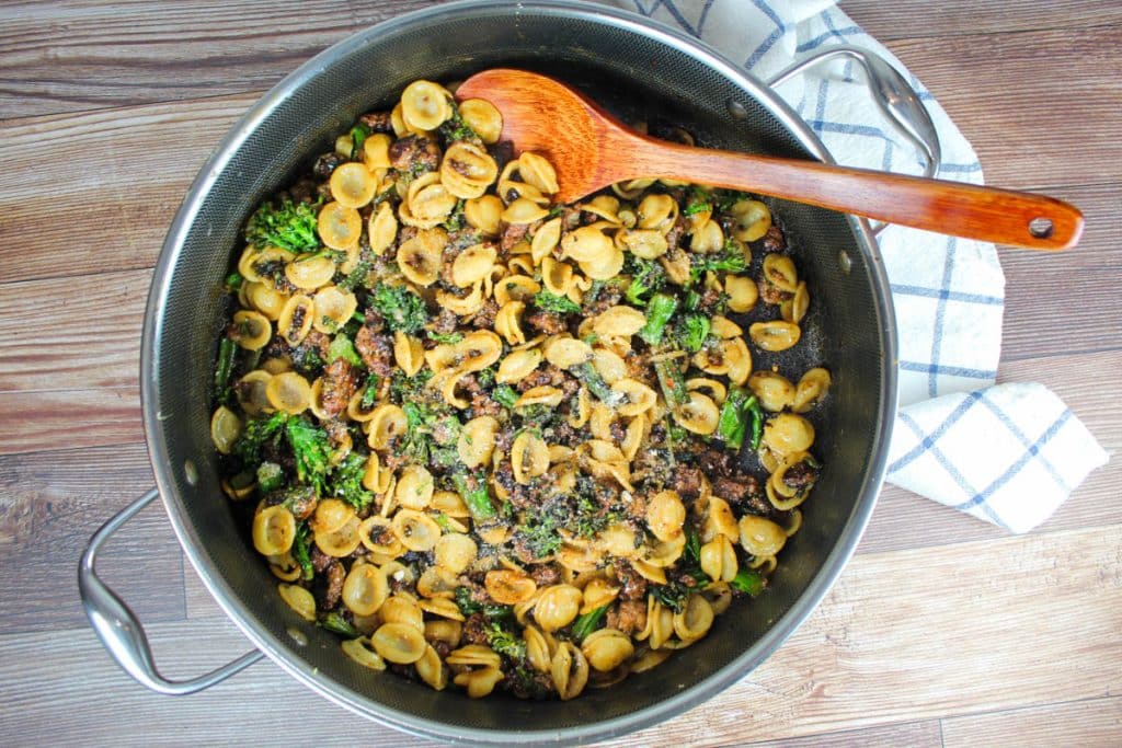 Italian Sausage and Broccolini Pasta