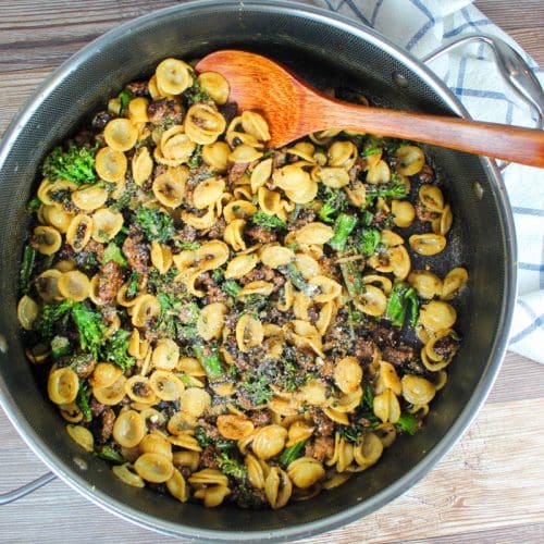 Italian Sausage and Broccolini Pasta