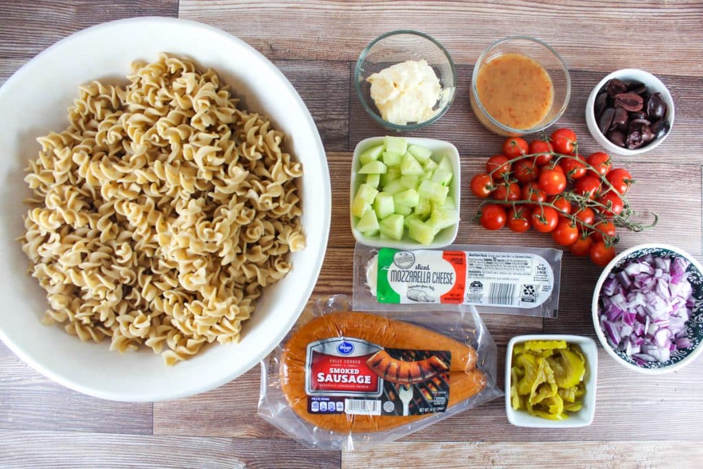 Sausage Pasta Salad