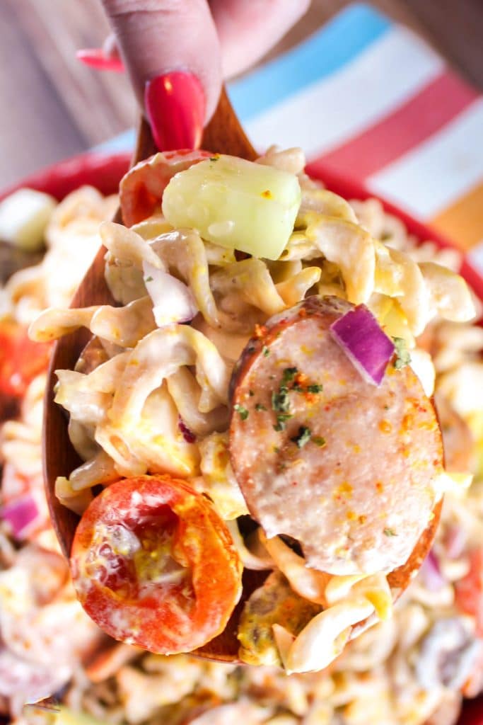 Sausage Pasta Salad