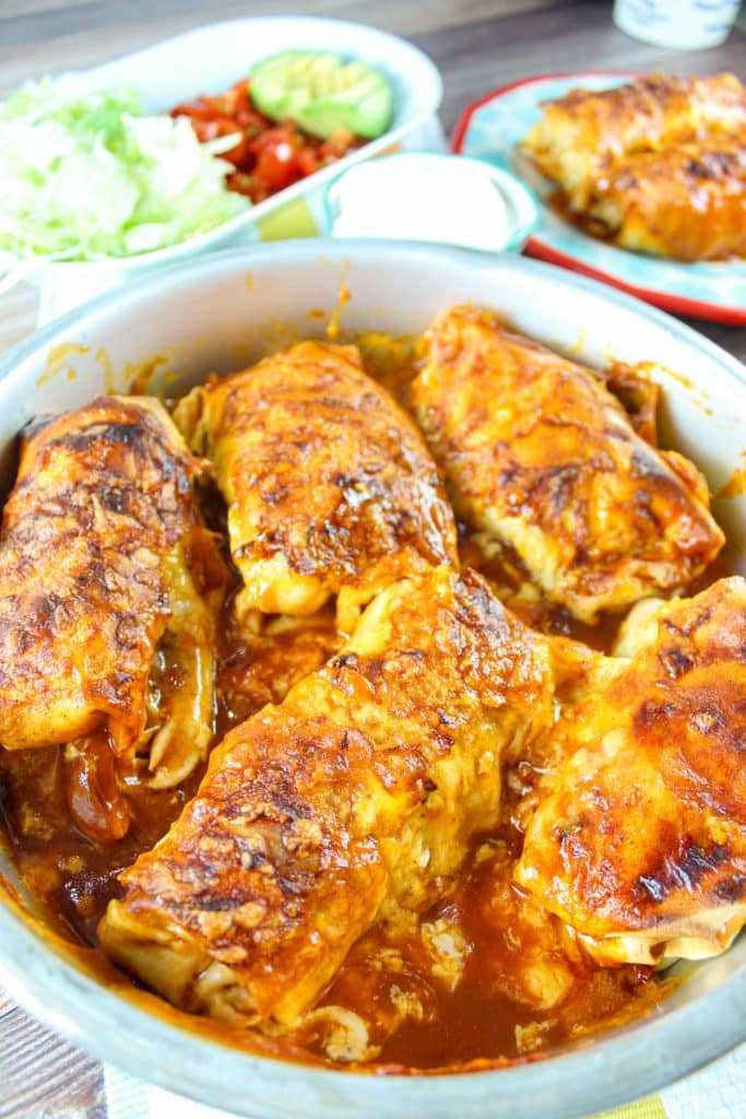 Air Fryer Enchiladas