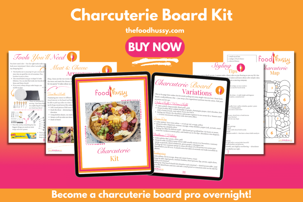 Food Hussy Charcuterie Board Printable Kit