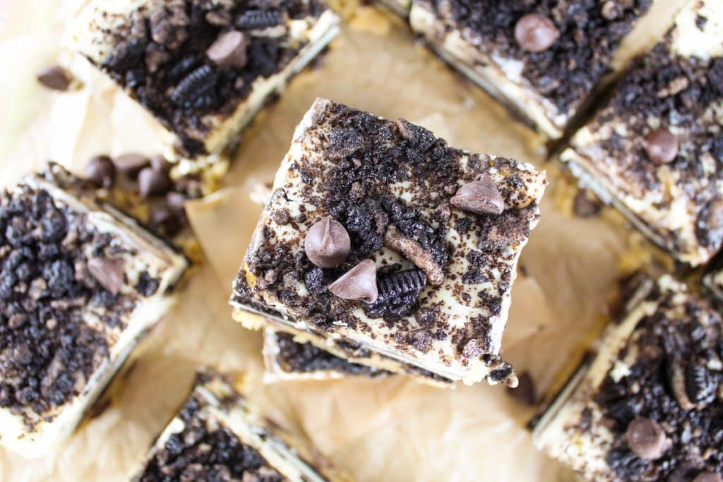 Slutty Cheesecake Bars