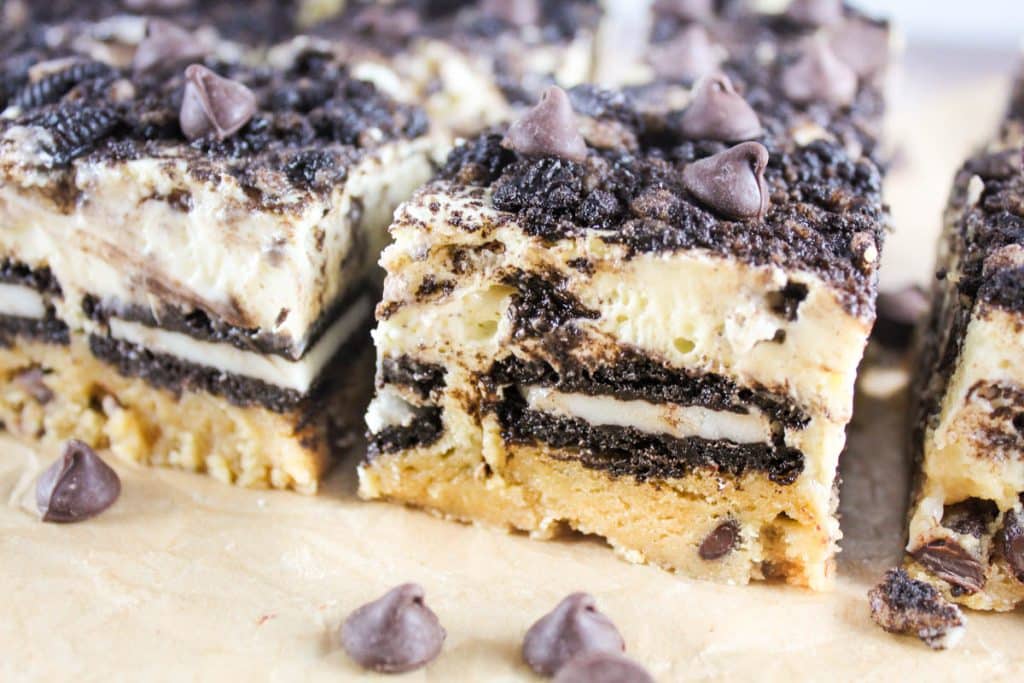 Slutty Cheesecake Bars