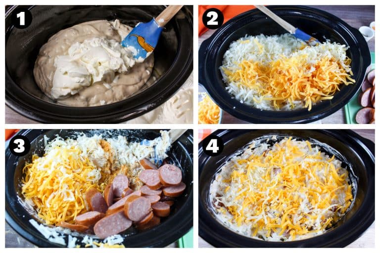 Sausage Casserole in a Slow Cooker The Food Hussy