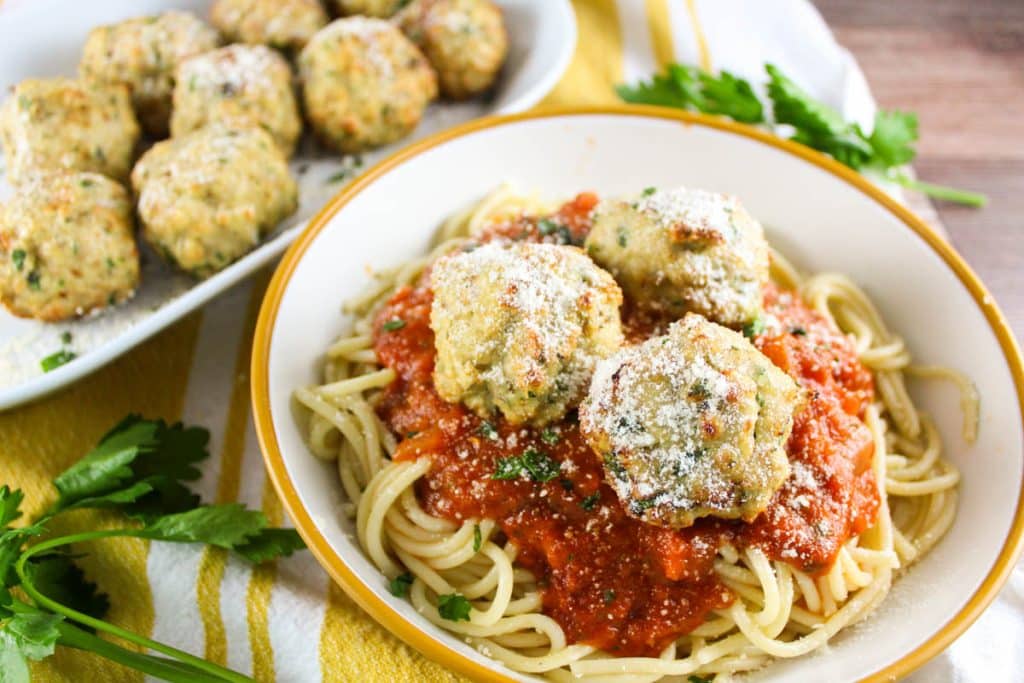 Air Fryer Chicken Meatballs