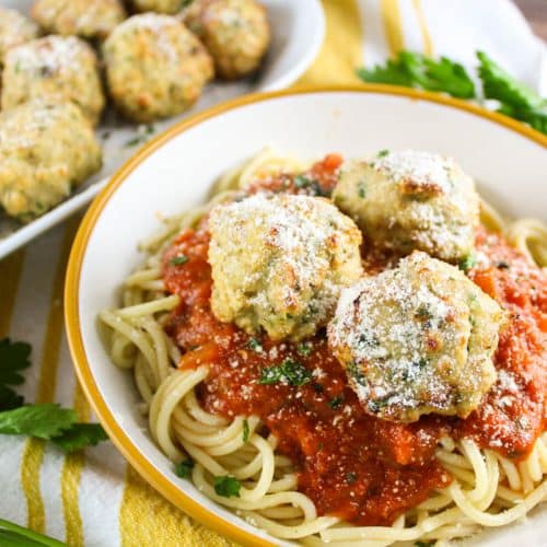 Air Fryer Chicken Meatballs