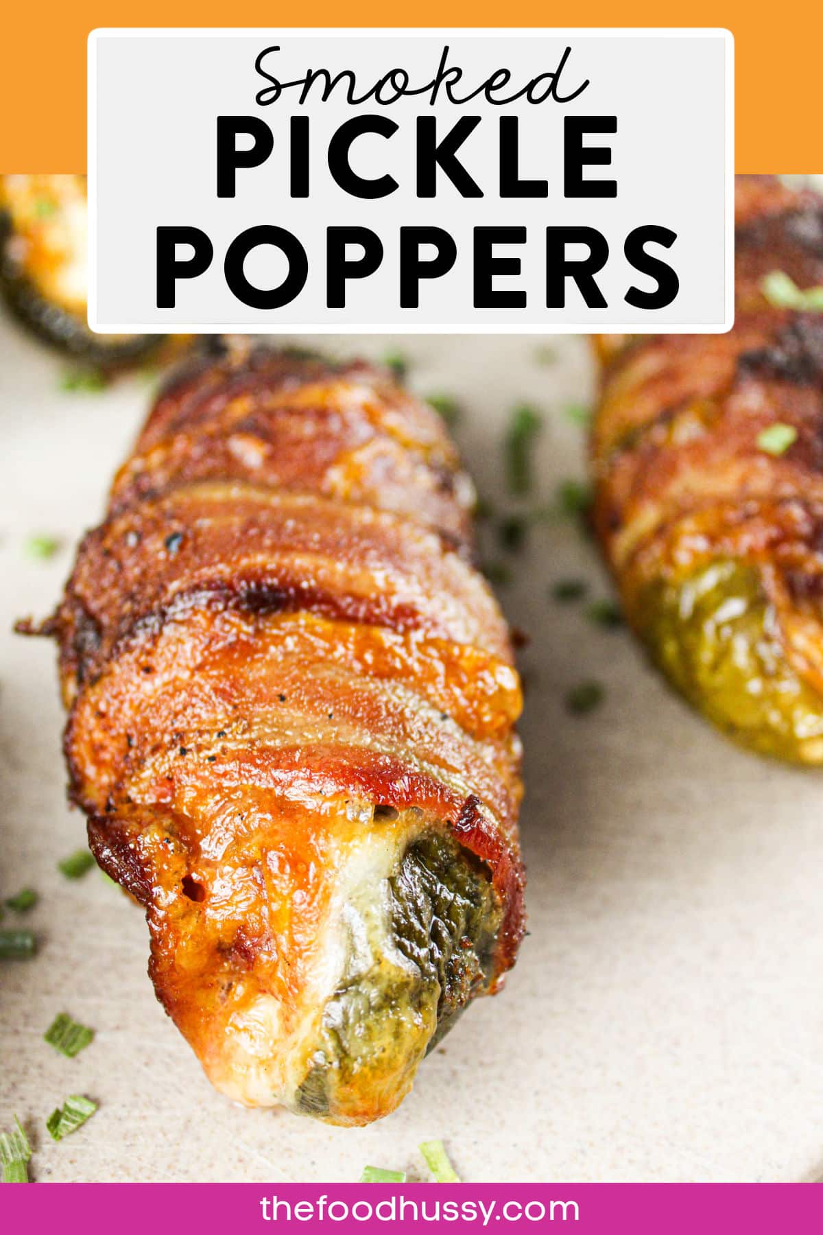 Smoked Pickle Poppers will have you huddled in a corner snarfing these down with cream cheese and pickle juice running down your chin! I should know - there's an Instagram story with me doing just that!  via @foodhussy