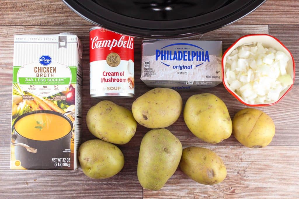 5 Ingredient Crock Pot Potato Soup