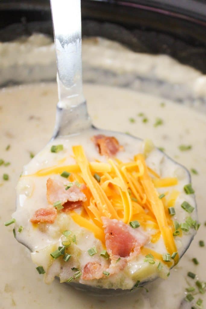 5 Ingredient Crock Pot Potato Soup