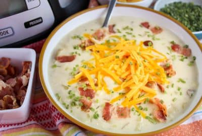 5 Ingredient Crock Pot Potato Soup