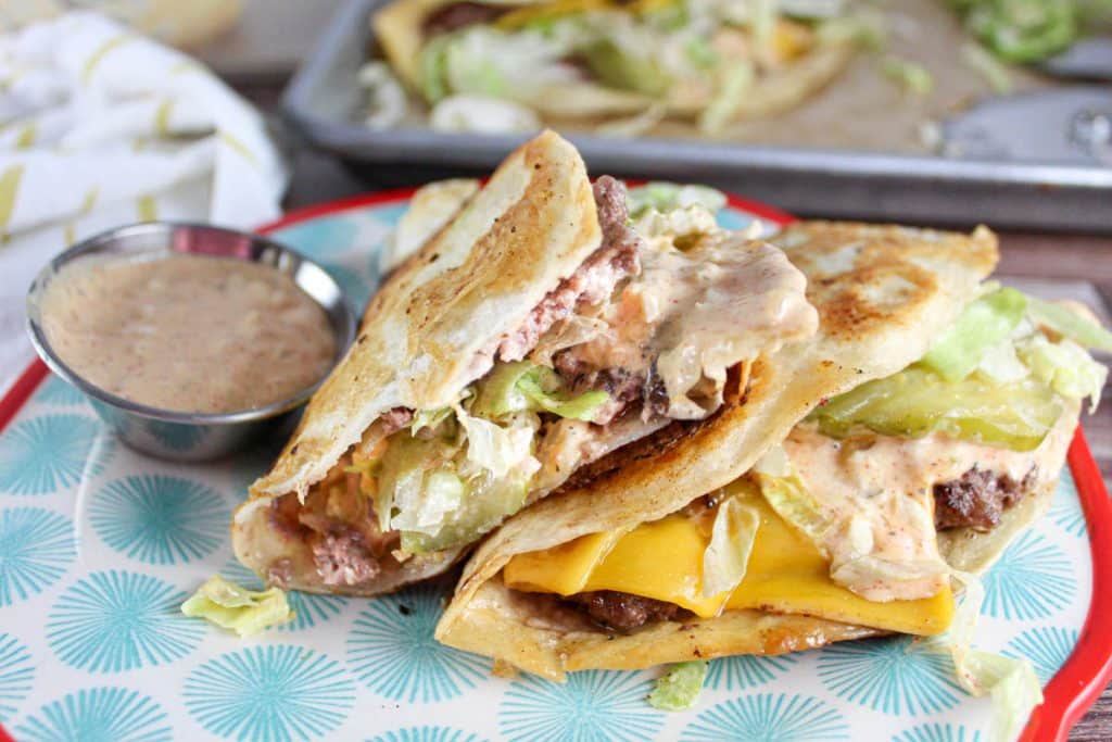 Big Mac Quesadillas