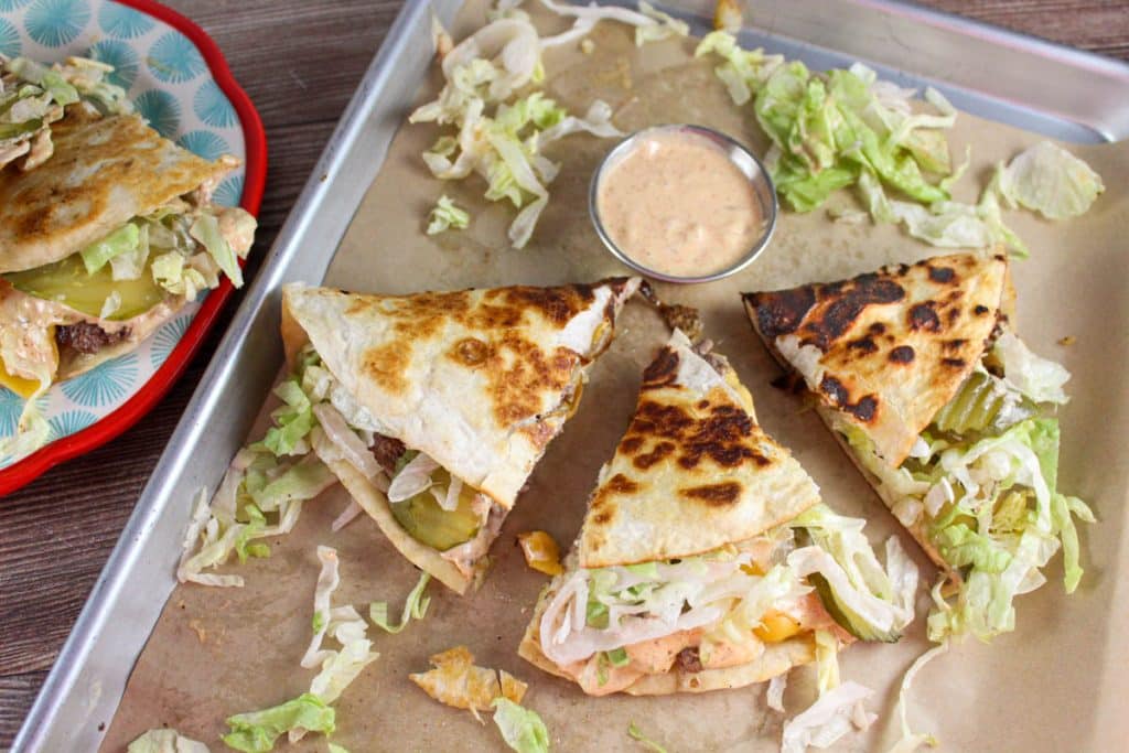 Big Mac Quesadillas