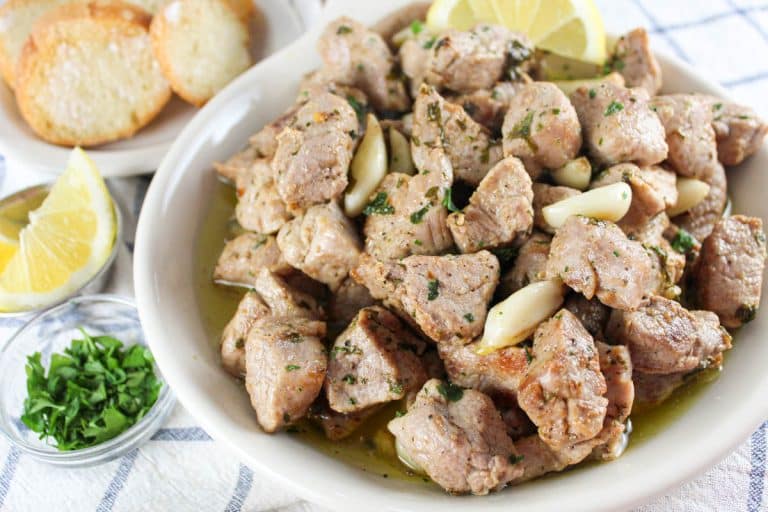 Garlic Butter Pork Bites