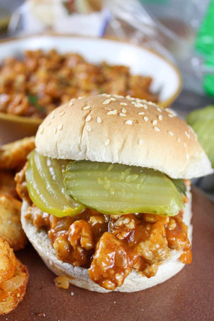 Sloppy Joes with Ground Chicken