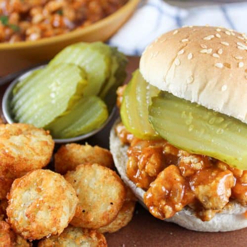 Sloppy Joes with Ground Chicken