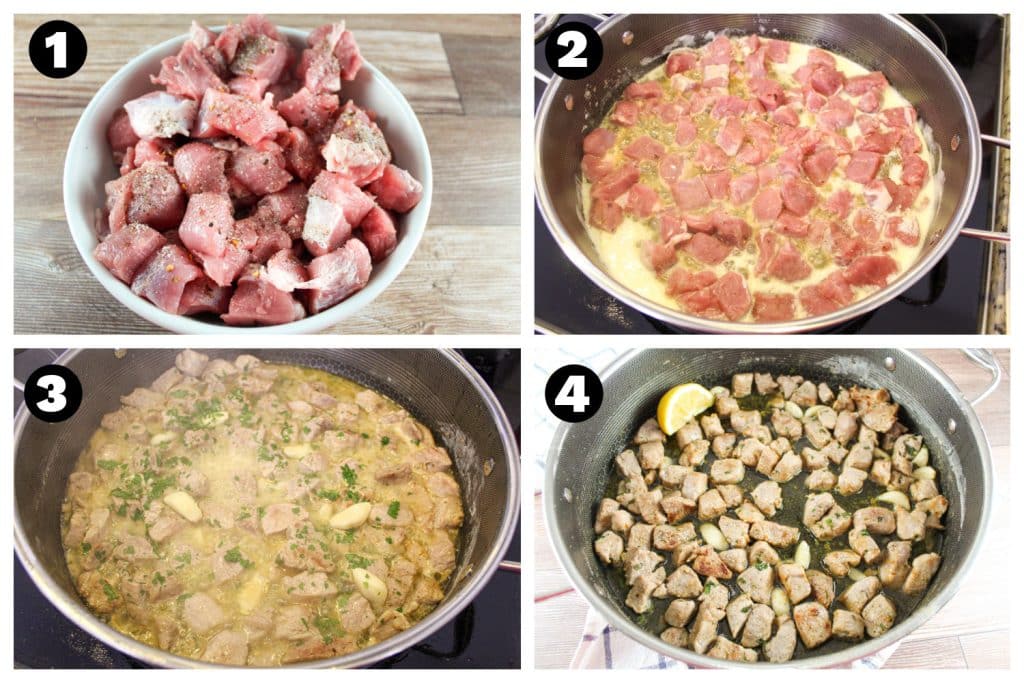 Garlic Butter Pork Bites