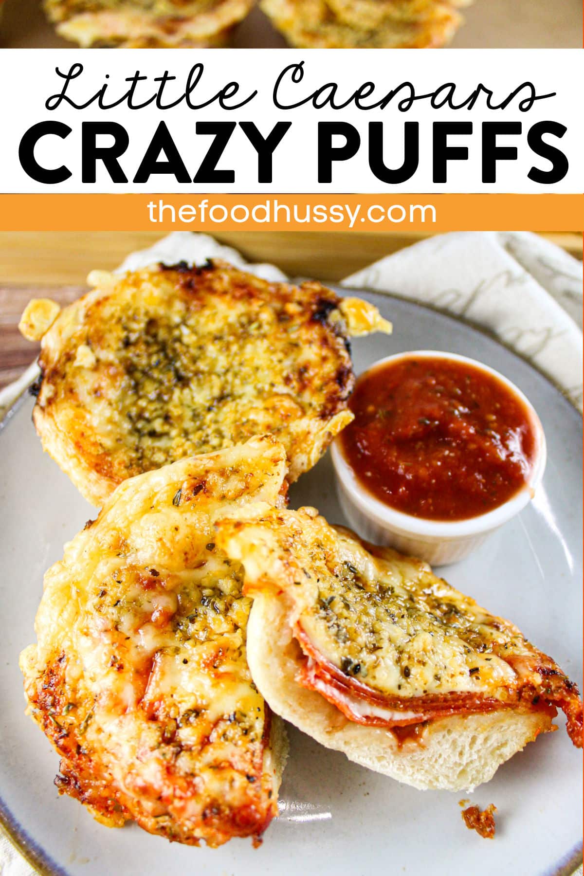 Little Caesars Crazy Puffs are the newest menu item taking social media by storm! Bites of handheld goodness filled with cheesy pepperoni pizza toppings! But guess what - you can make them at hot-n-ready AT HOME for less $$!  via @foodhussy