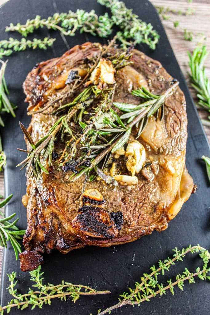 Cooking Steaks on the Blackstone