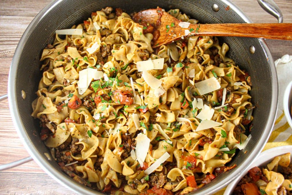 Italian Drunken Noodles