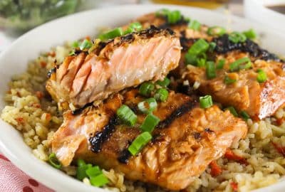 Longhorn Salmon recipe