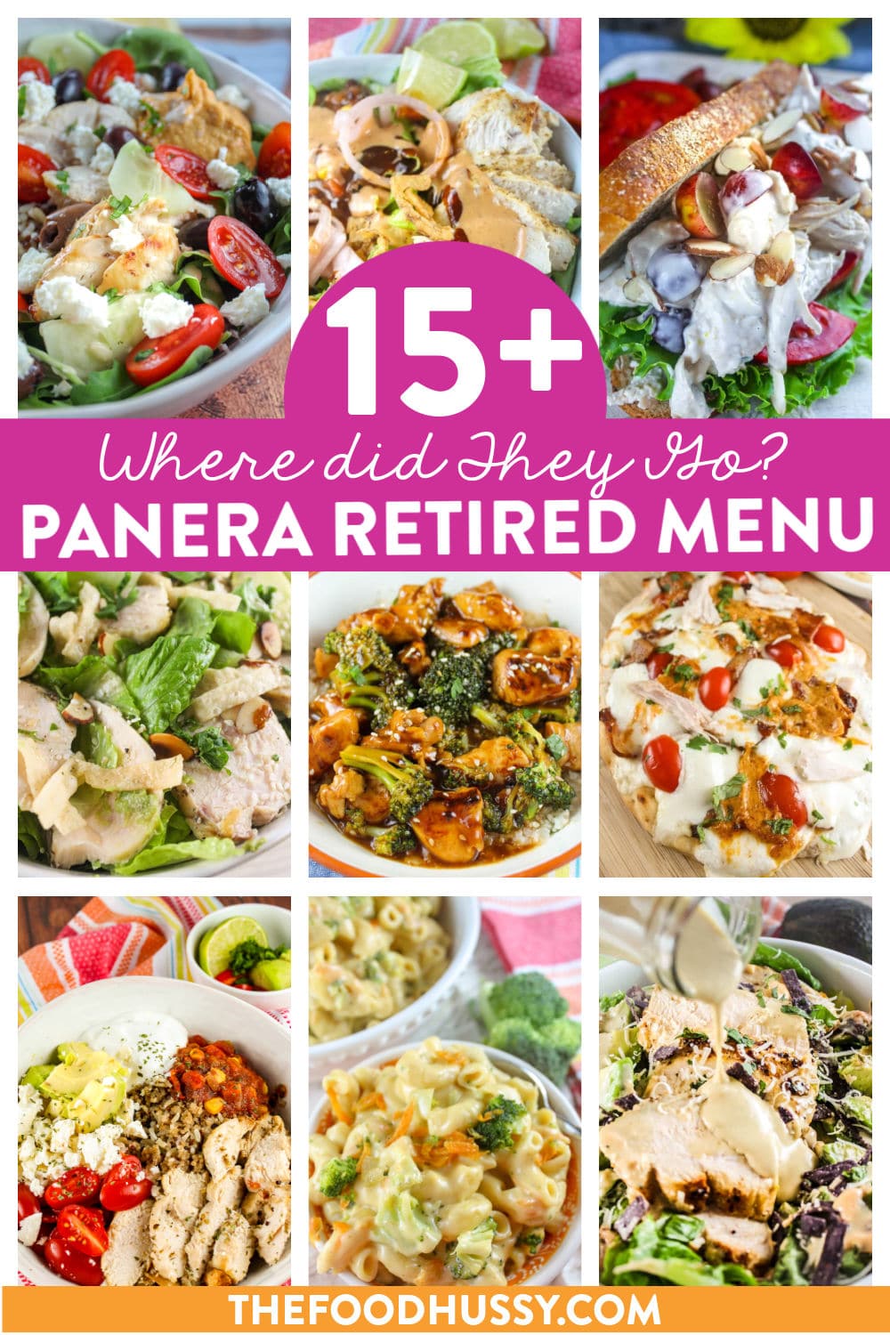 Panera Bread went live with a new menu - but here you can find all the Panera Recipes No Longer on the Menu! via @foodhussy