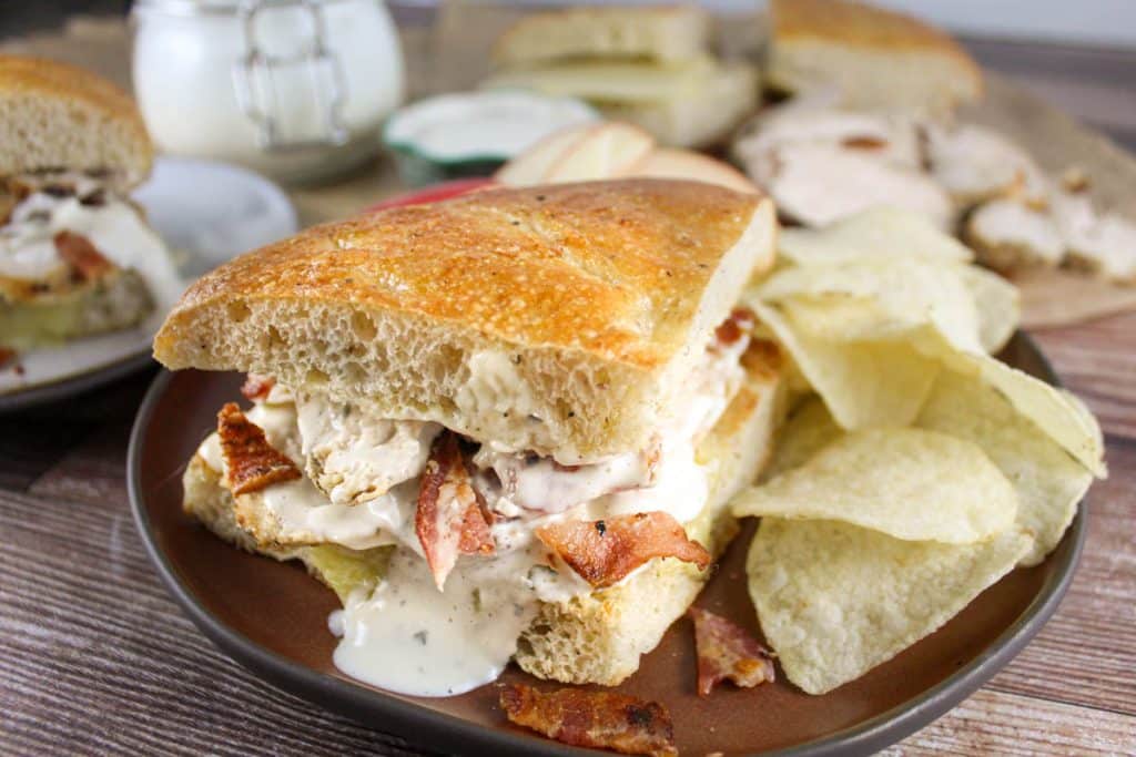 Panera Chicken Bacon Rancher