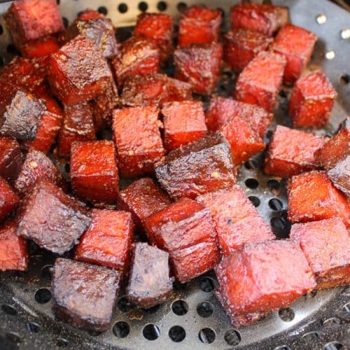 Smoked Bologna Burnt Ends