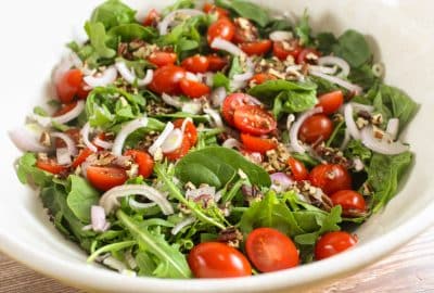 Spinach Arugula Salad