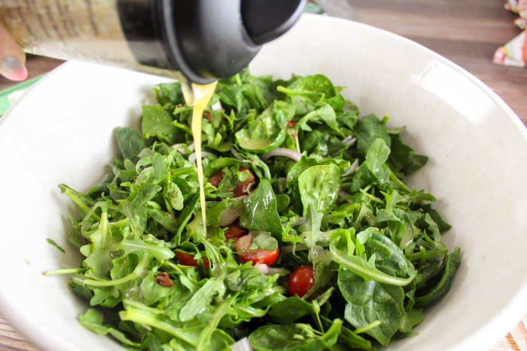 Spinach Arugula Salad