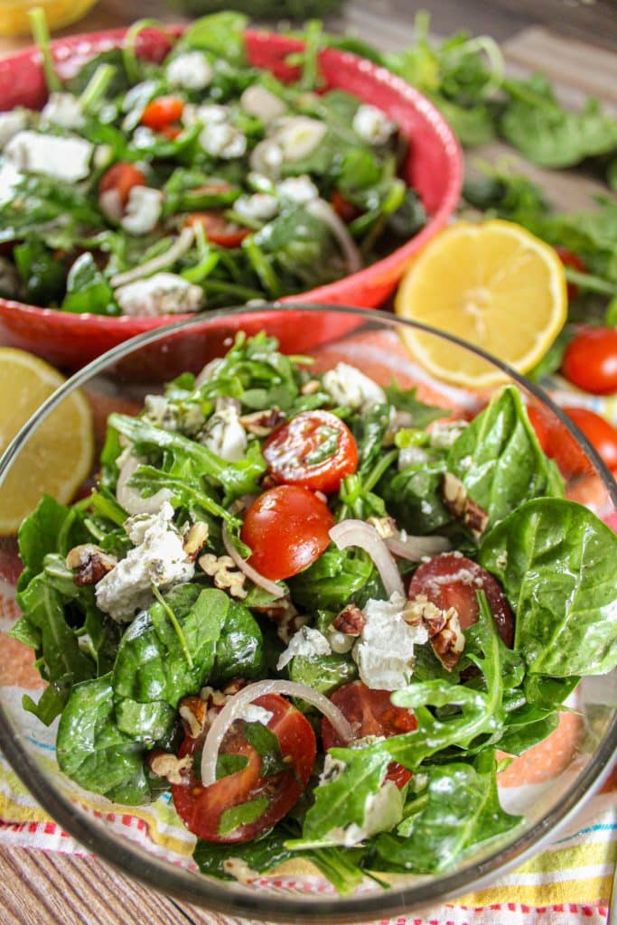 Spinach Arugula Salad