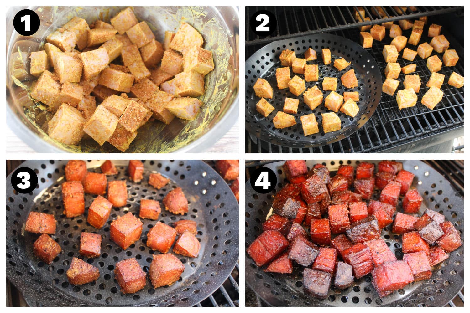 Smoked Bologna Burnt Ends The Food Hussy