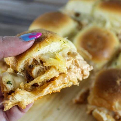 Hawaiian Roll Chicken Sliders
