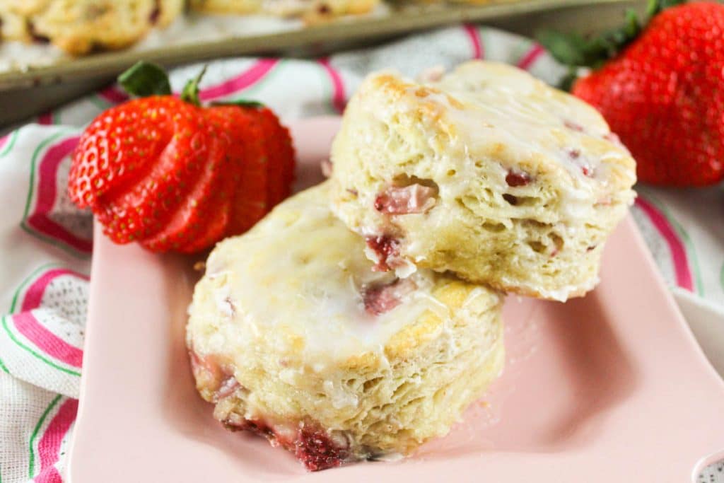 Popeye's Strawberry Biscuits