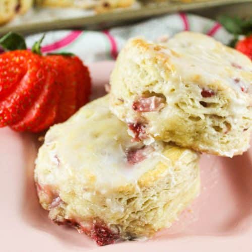Popeye's Strawberry Biscuits