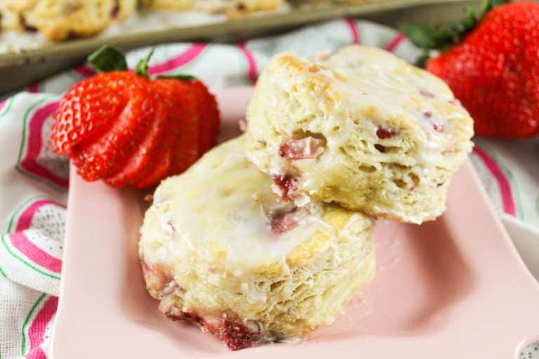 Popeye's Strawberry Biscuits