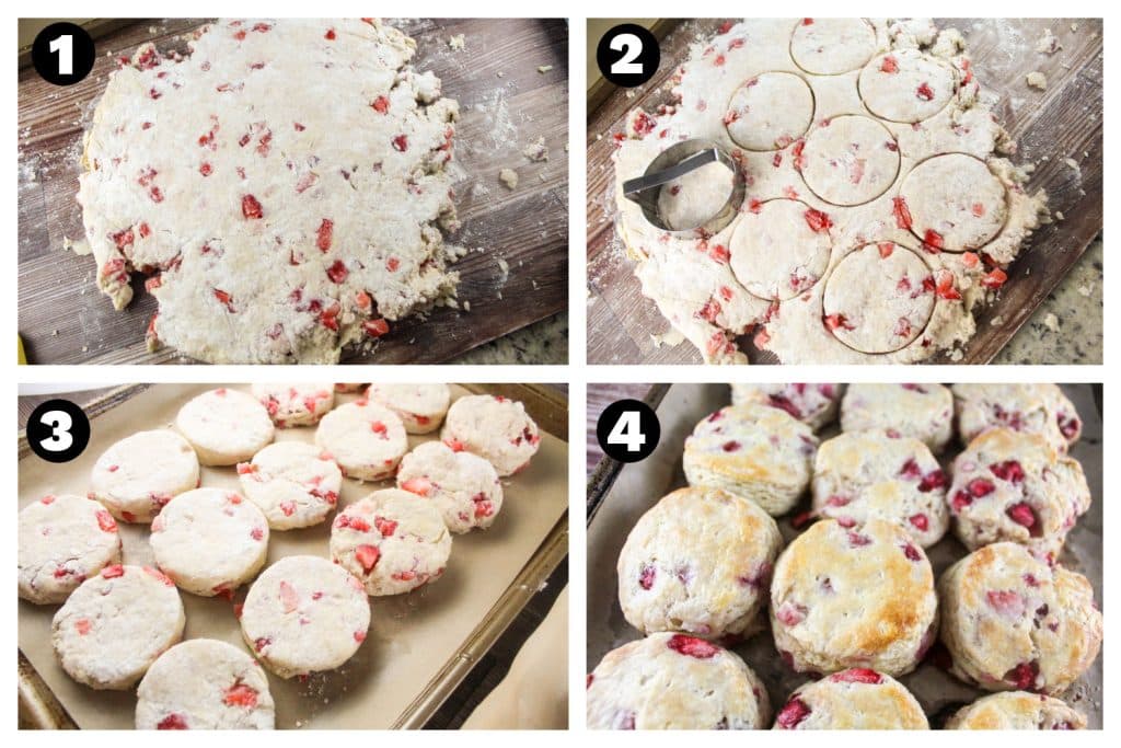 Popeye's Strawberry Biscuits