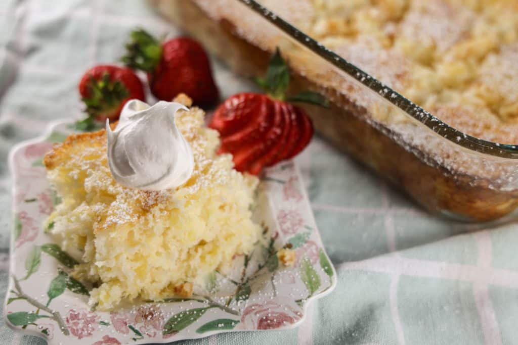 3 Ingredient Pineapple Cake
