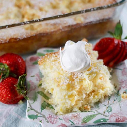 3 Ingredient Pineapple Cake