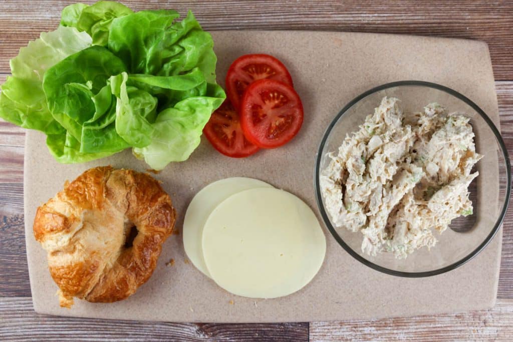 Chicken Salad Melt Sandwich