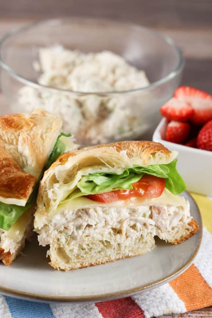 Chicken Salad Melt Sandwich