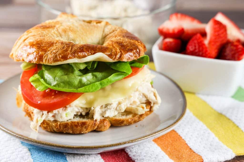 Chicken Salad Melt Sandwich