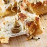 Hawaiian Roll Garlic Bread with Cheese
