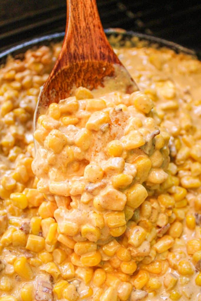 Smoked Cheesy Corn