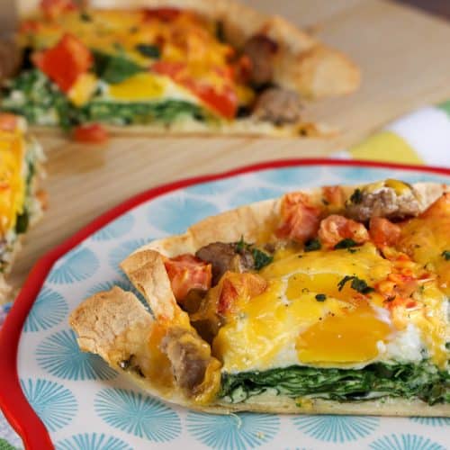 Tortilla Egg Bake