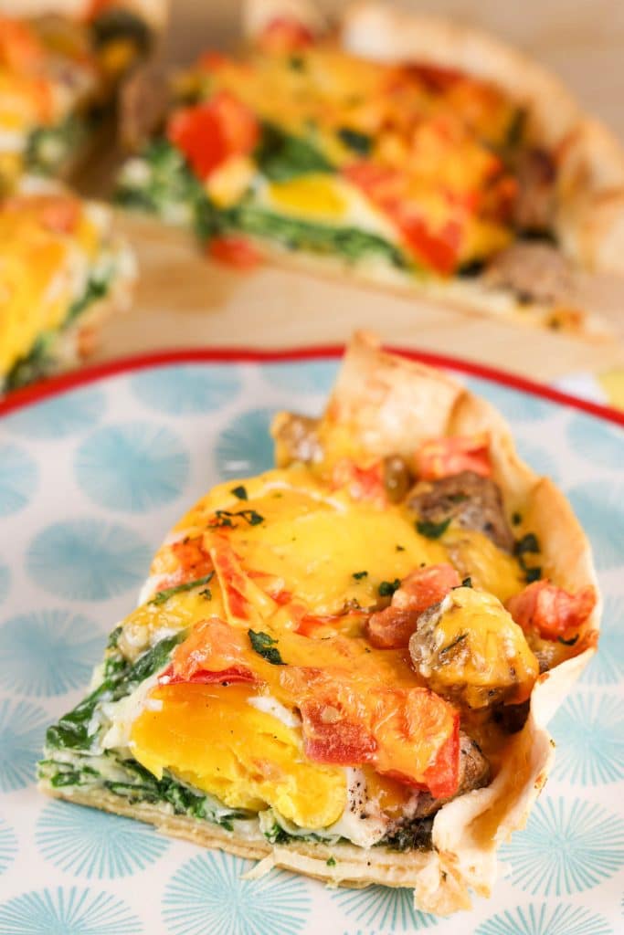 Tortilla Egg Bake