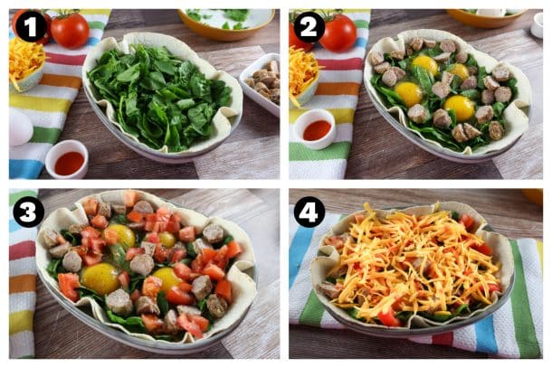 Tortilla Egg Bake - The Food Hussy