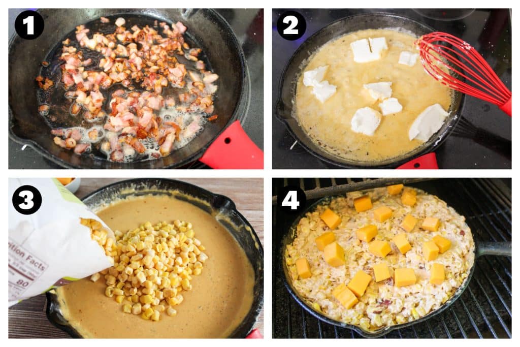 Smoked Cheesy Corn
